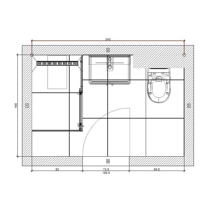 124 - Ideja za taman beton u kombinaciji sa drvetom kupatilo - 8